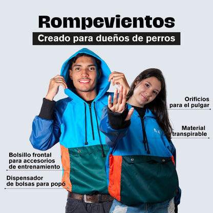 Rompevientos para Entrenamiento Canino