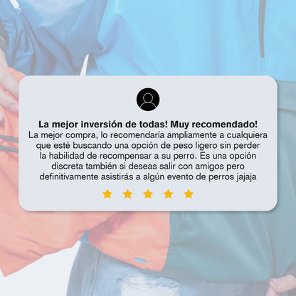 Rompevientos para Entrenamiento Canino